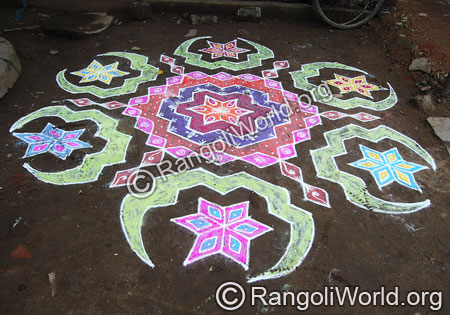 Crab Rangoli